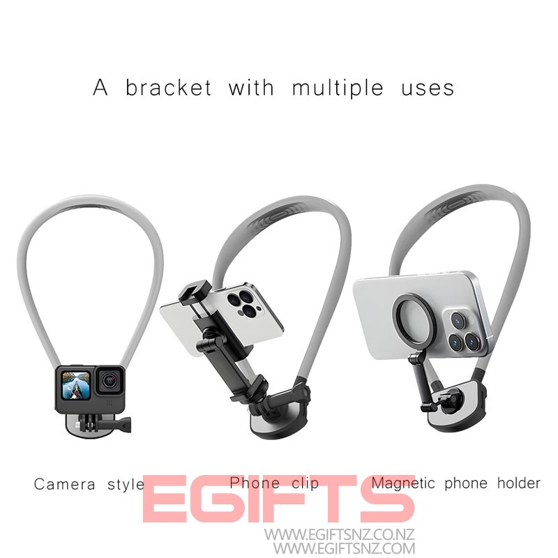 Lazy Neck Clip Holder for Action Camera & Phone - Image 3