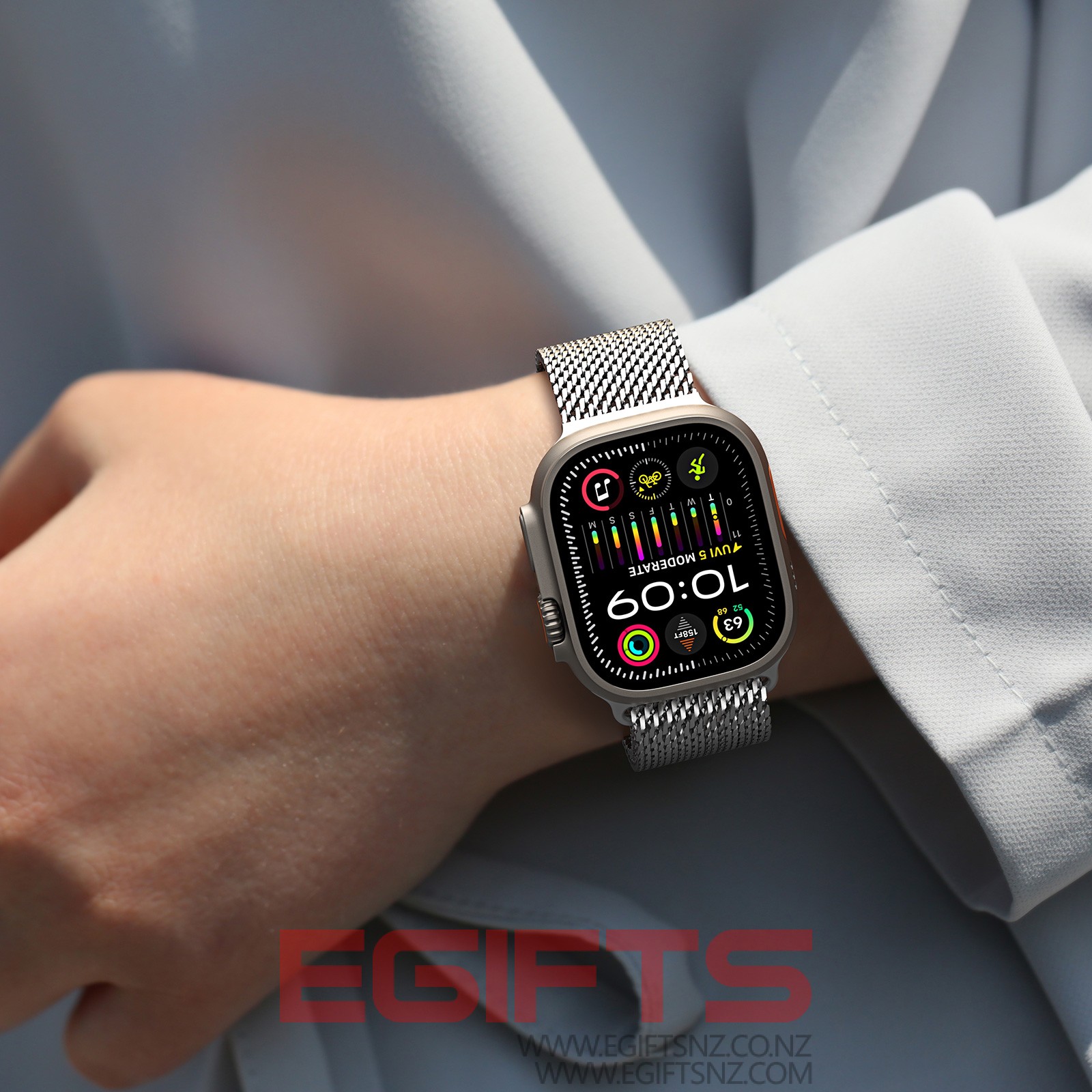 Dux Milanese Air Series Apple Watch Strap 42-49mm - Image 5