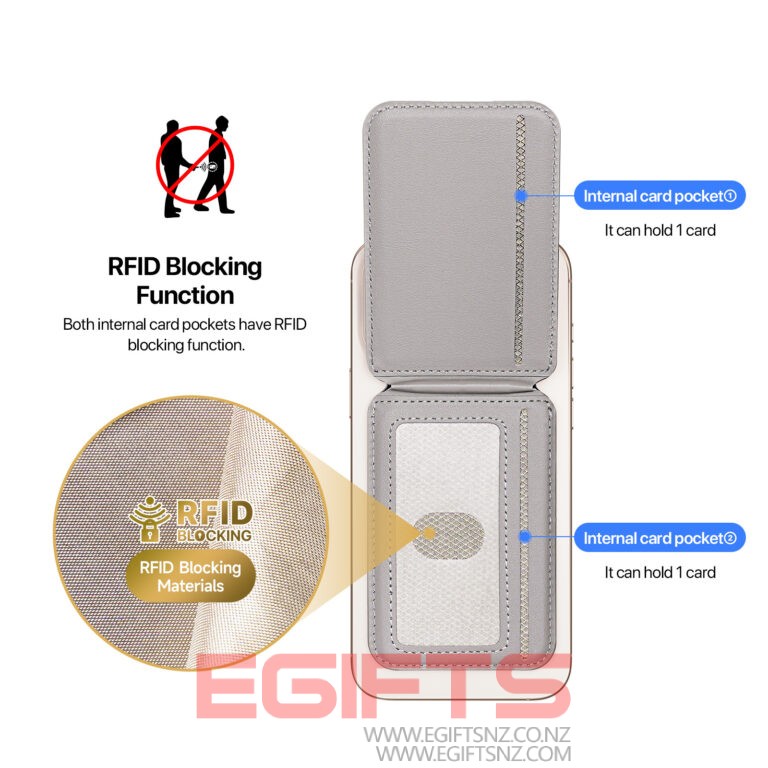 DUX Neva Series Magnetic Magsafe Wallet Stand - Image 7