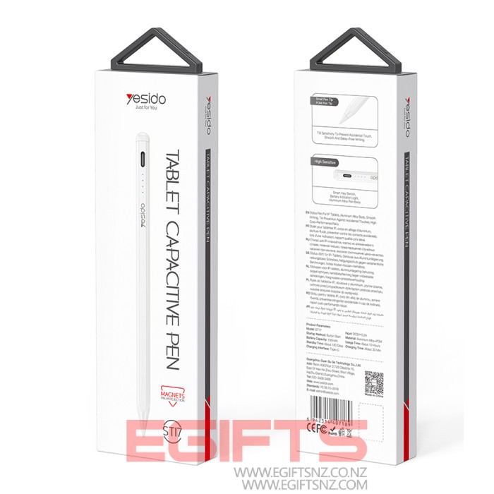 YESIDO Alloy Magnetic Adsorption Active Pen for APPLE ST17 - Image 5