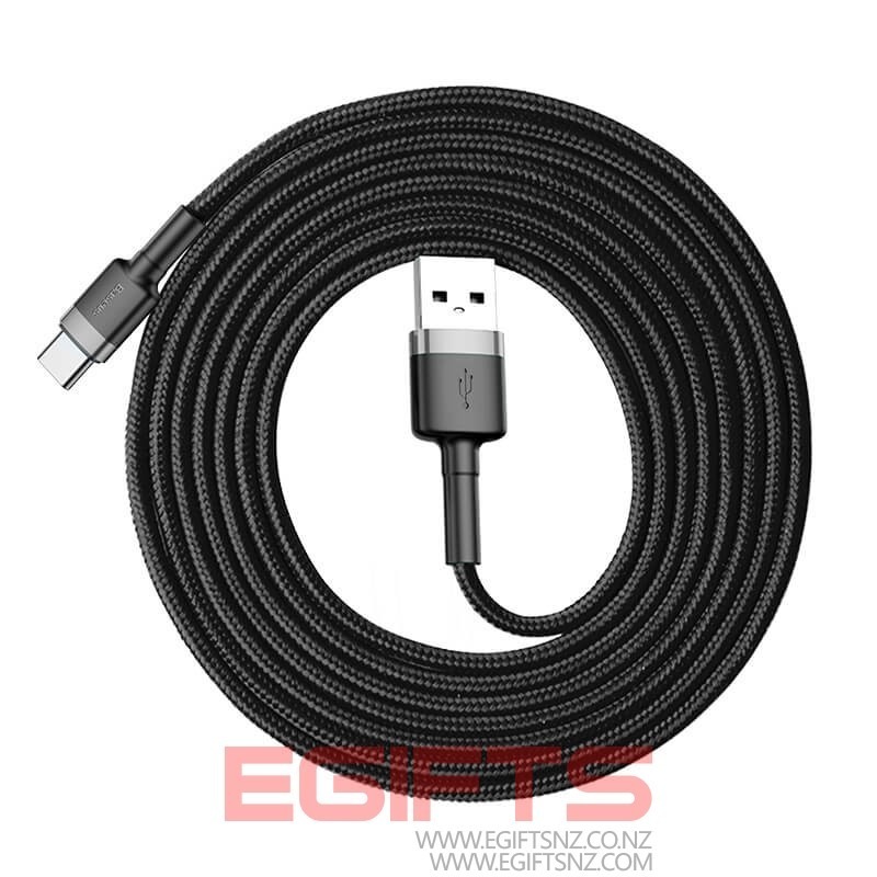Baseus USB to Type C 2A 3M Cafule Series Cable - Image 8
