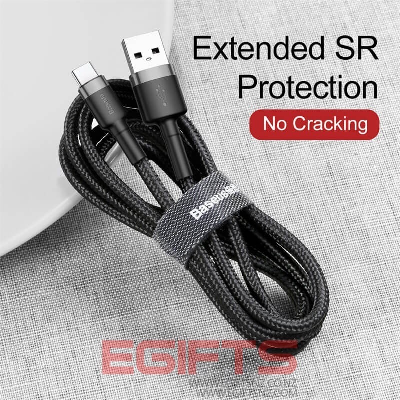 Baseus USB to Type C 2A 3M Cafule Series Cable - Image 6