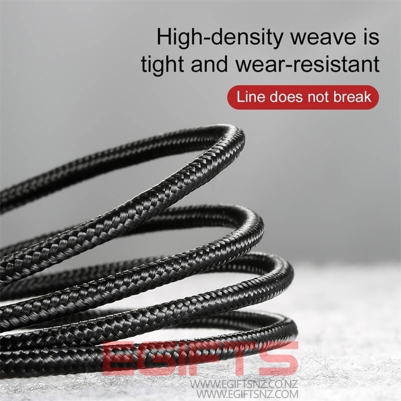 Baseus USB to Type C 2A 3M Cafule Series Cable - Image 5