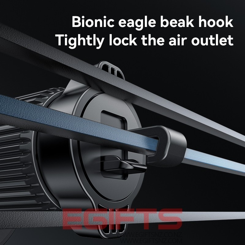 YESIDO C252 Barb Lock Air Outlet Magsafe Car Phone Holder - Image 3