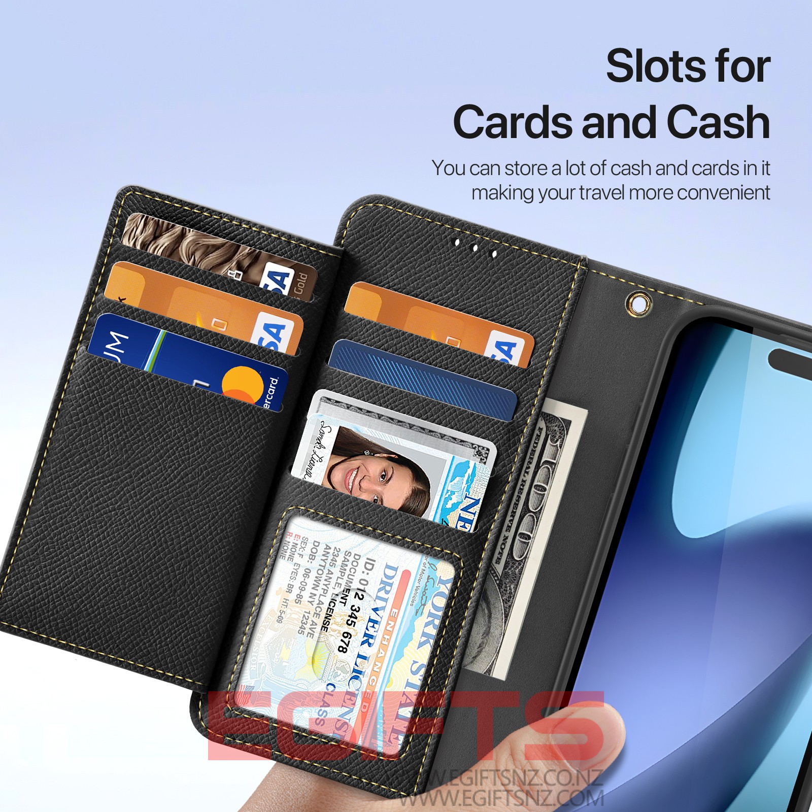 iPhone 17 Air DUX Detachable Geniune Leather Case - Image 7