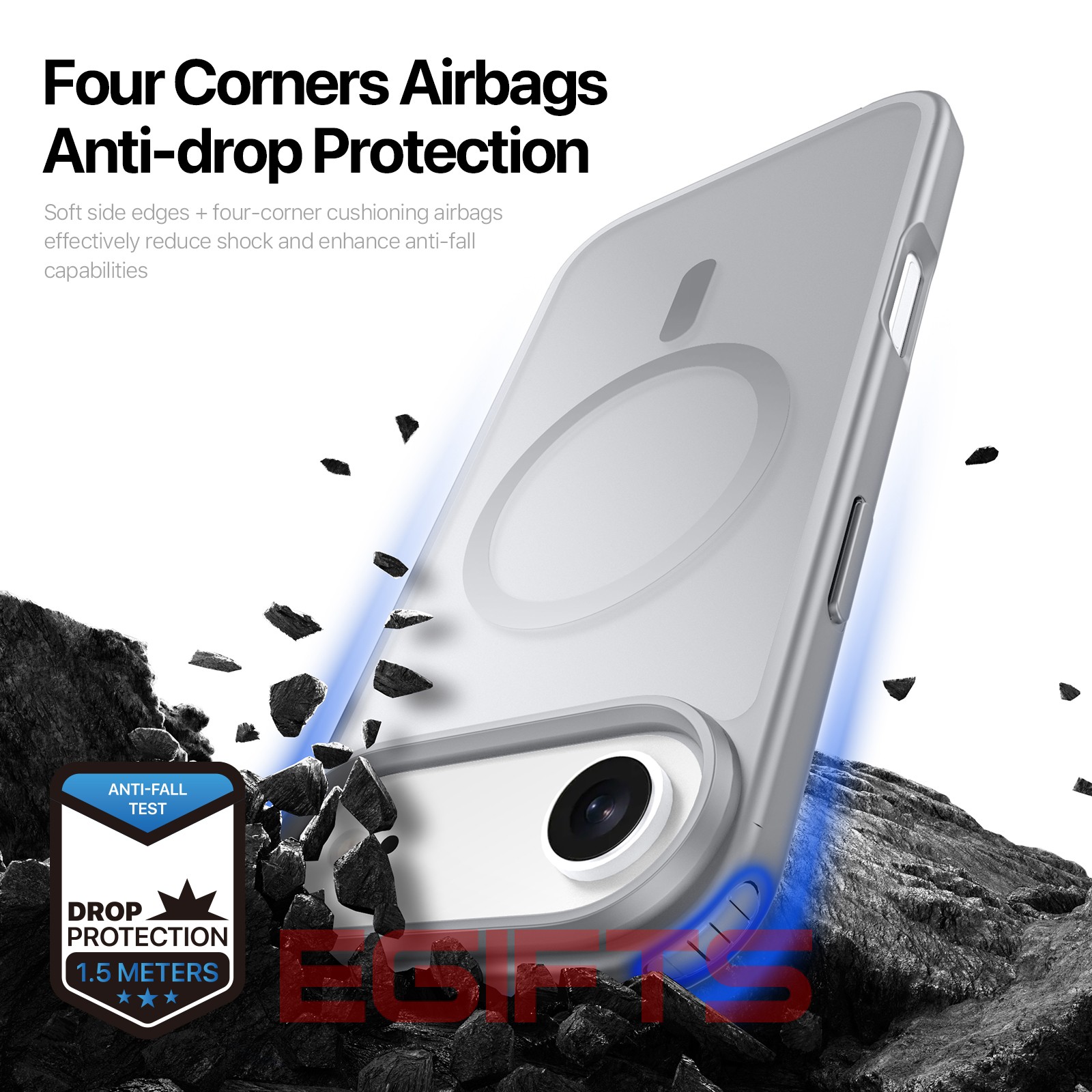 iPhone 17 Air DUX YIND Magsafe Matte Cover - Image 3