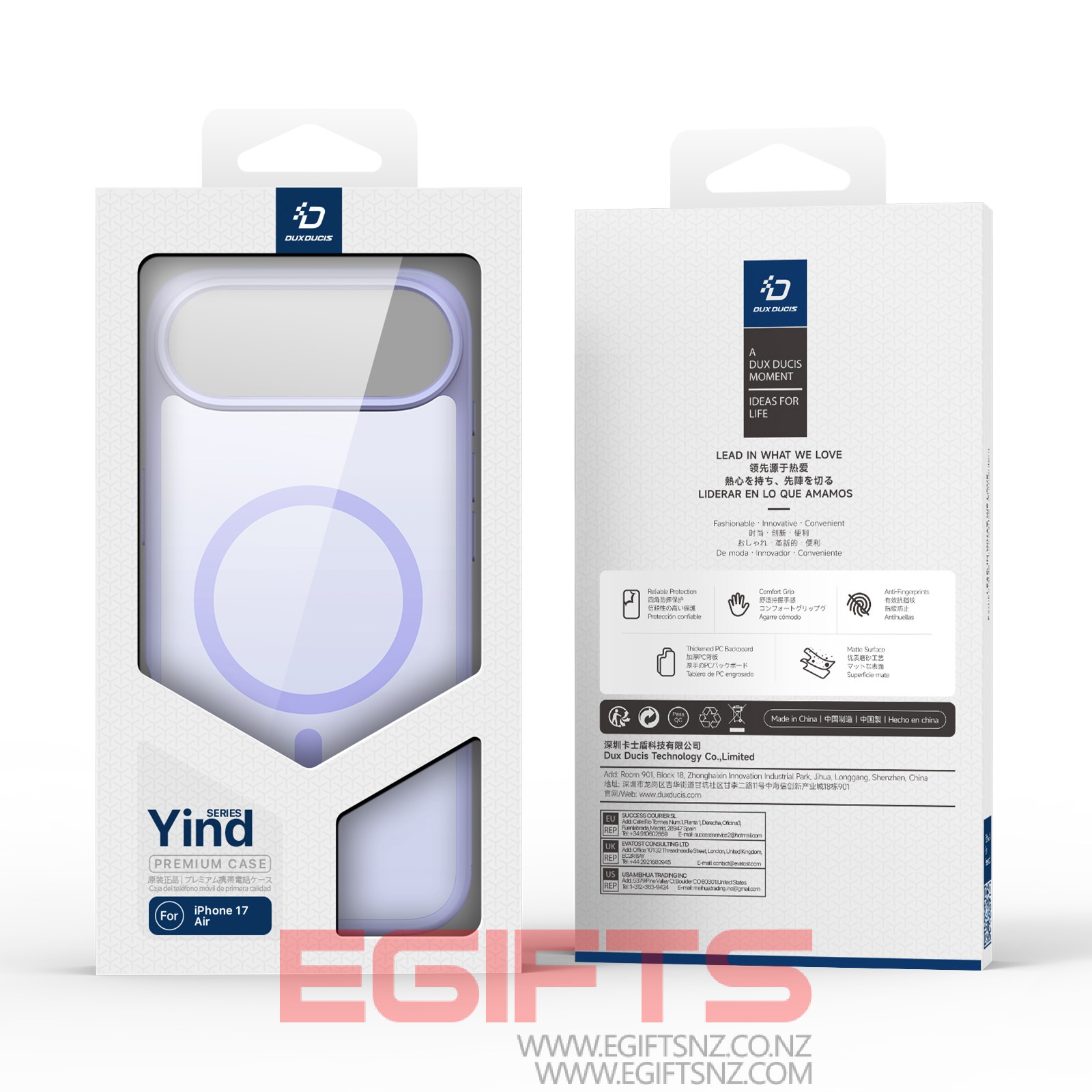 iPhone 17 Air DUX YIND Magsafe Matte Cover - Image 6