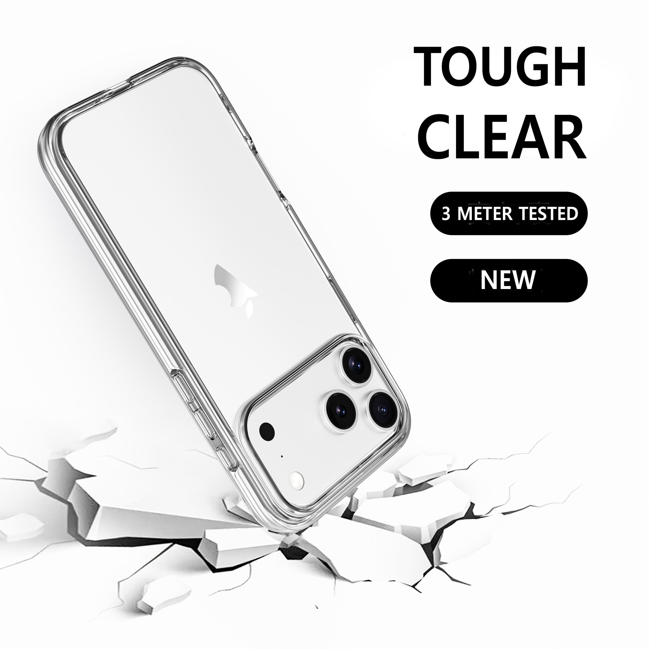 iPhone 17 Pro Max Tough Clear Case - Image 5