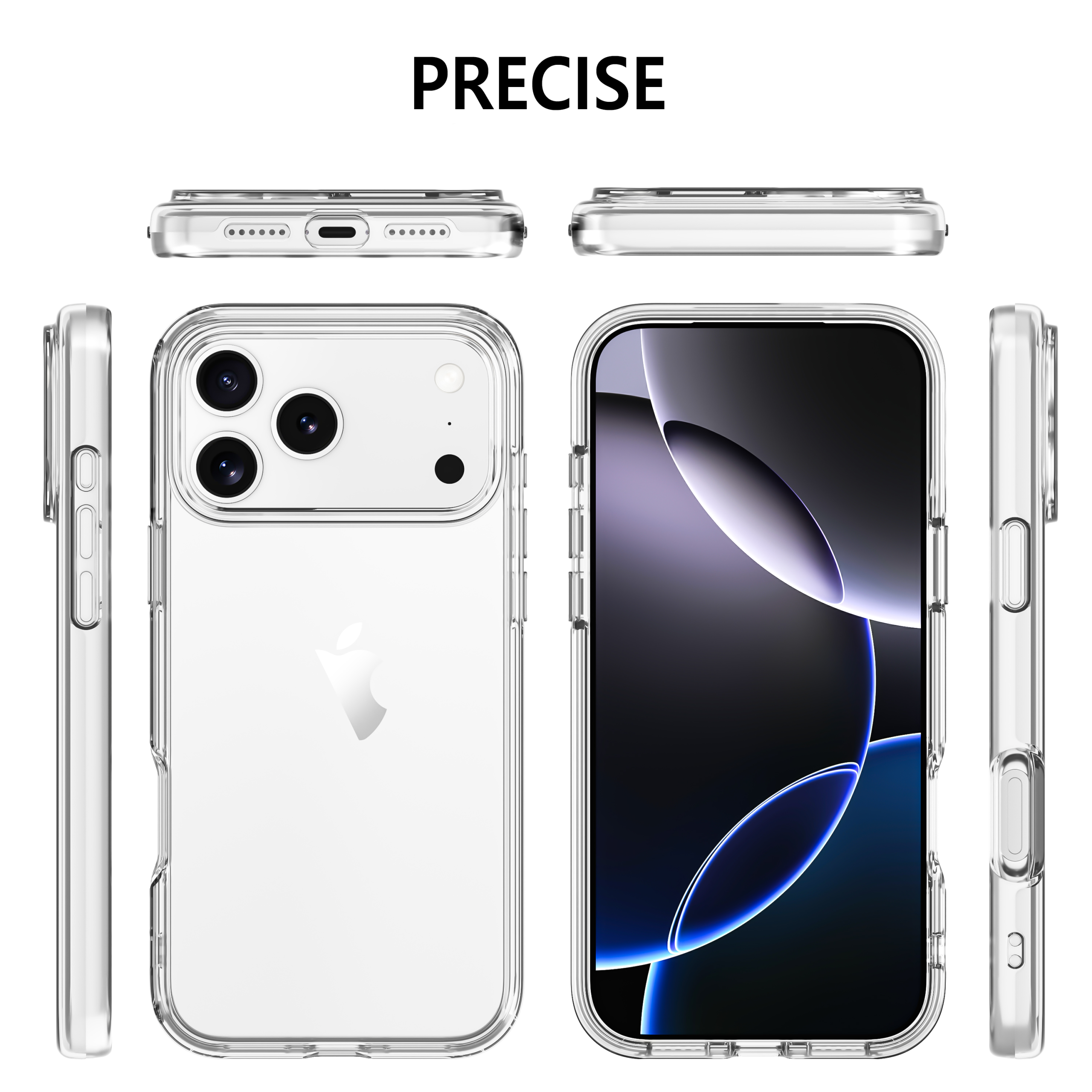 iPhone 17 Pro Max Tough Clear Case - Image 3