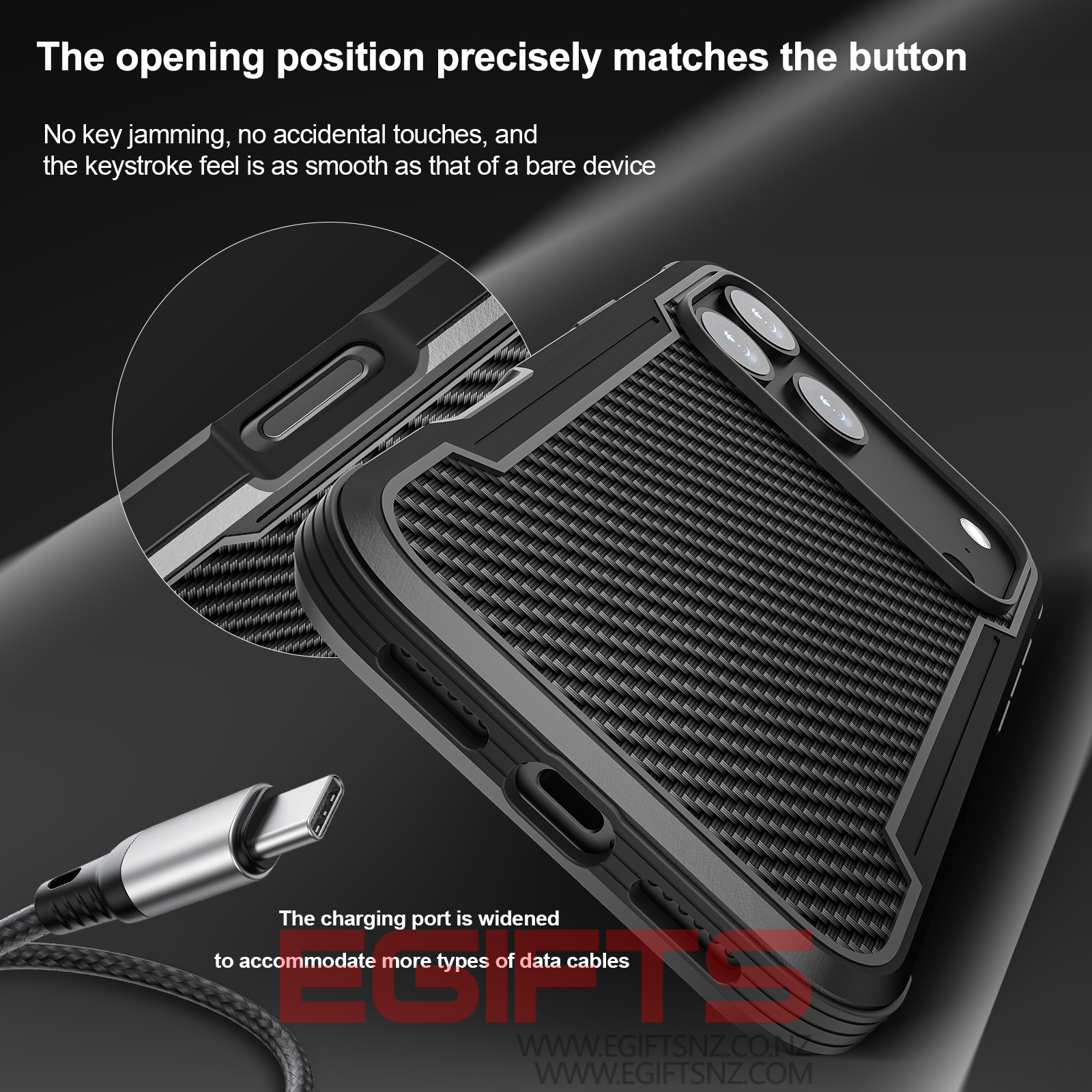 iPhone 17 Air Metal Black Magsafe Tough Case - Image 11