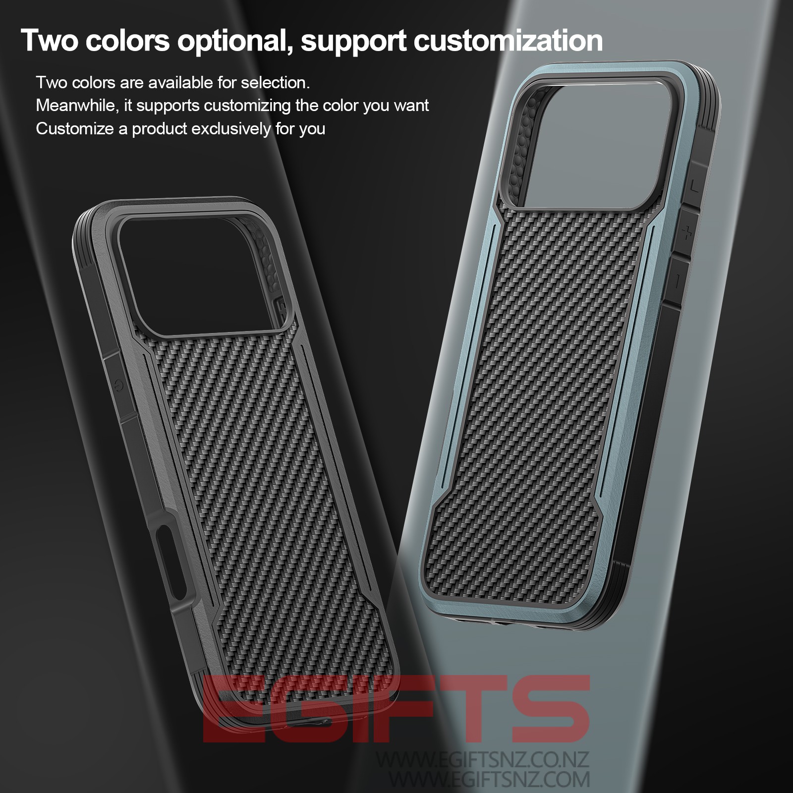 iPhone 17 Air Metal Black Magsafe Tough Case - Image 9