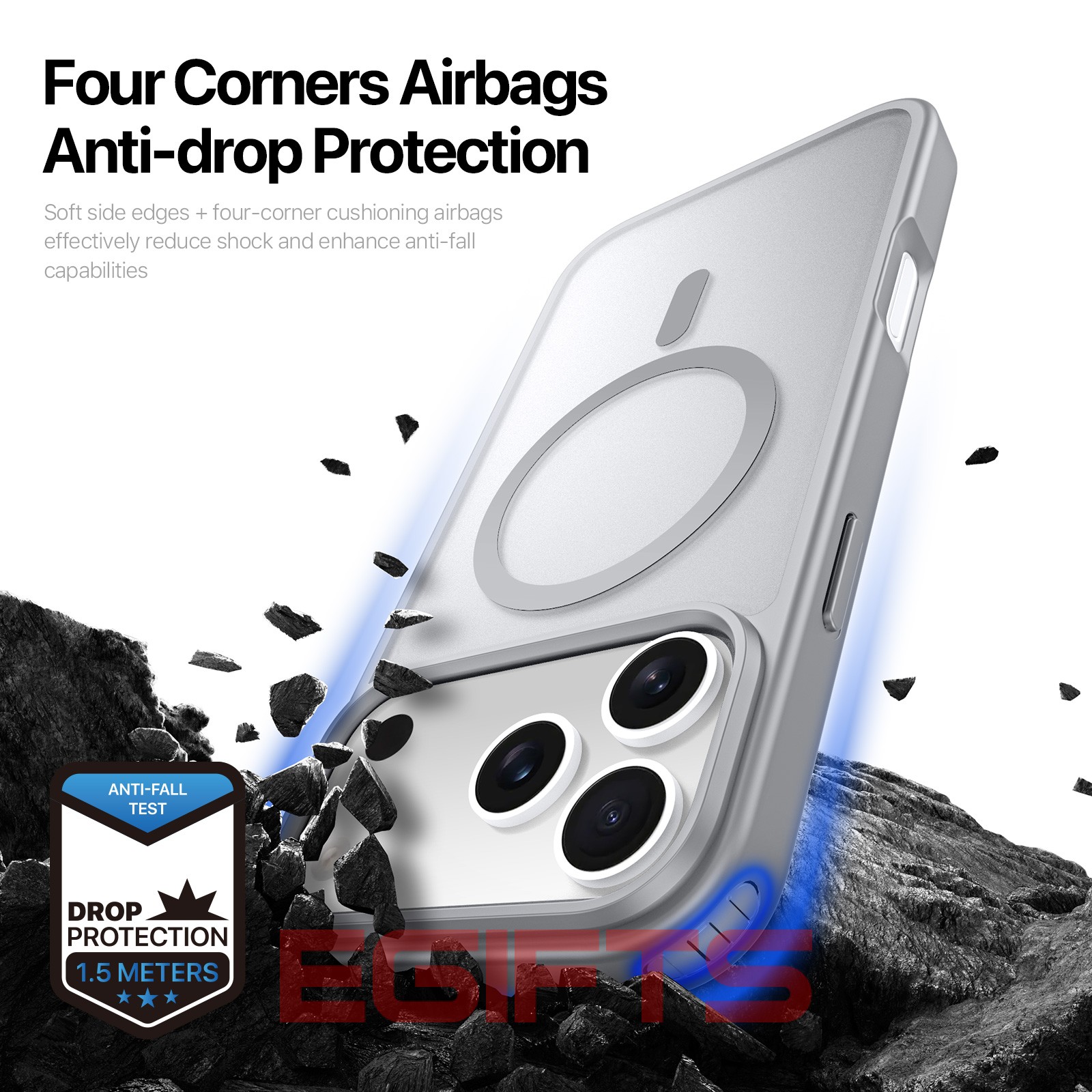 iPhone 17 Pro DUX YIND Magsafe Matte Cover - Image 4