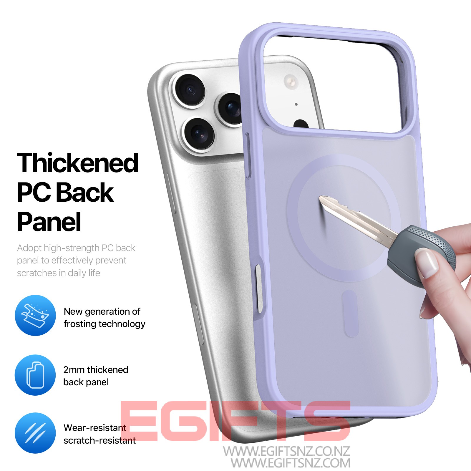 iPhone 17 Pro DUX YIND Magsafe Matte Cover - Image 11