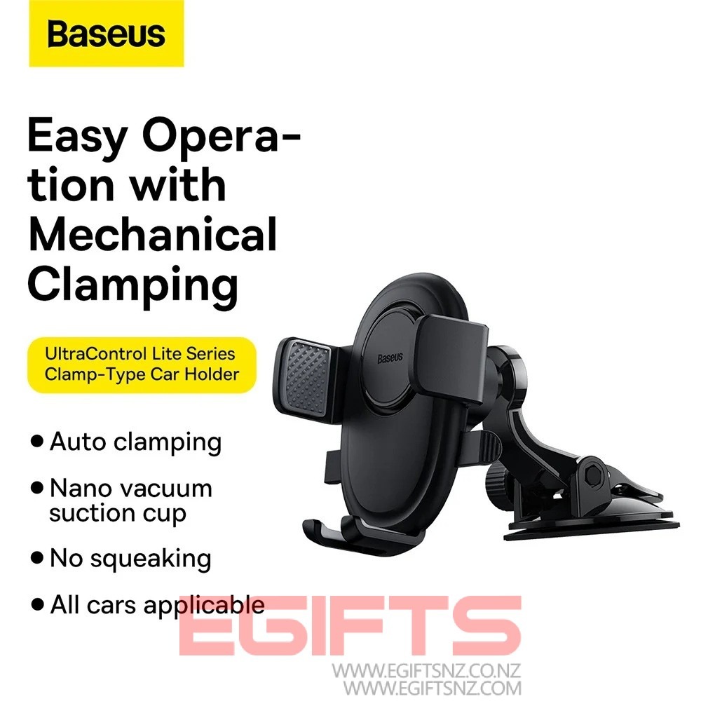 BASEUS Ultracontrol Lite Wind Shield Car Phone Holder - Image 3