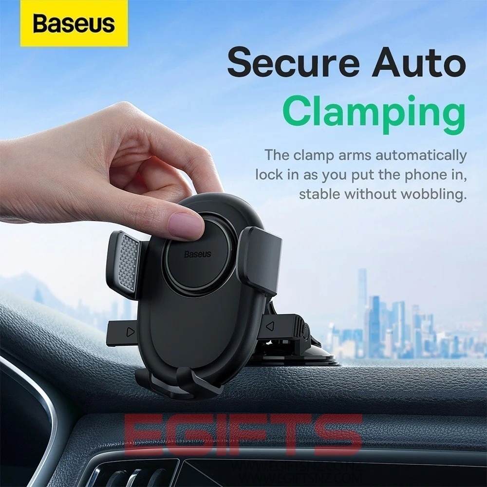 BASEUS Ultracontrol Lite Wind Shield Car Phone Holder - Image 2