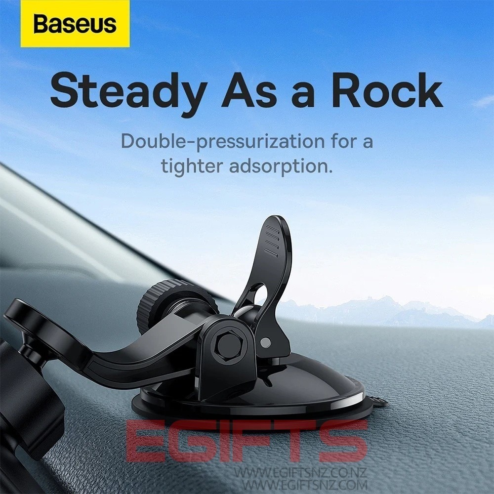 BASEUS Ultracontrol Lite Wind Shield Car Phone Holder - Image 9