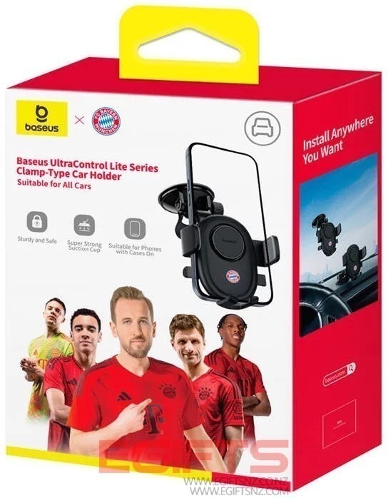 BASEUS Ultracontrol Lite Wind Shield Car Phone Holder - Image 4