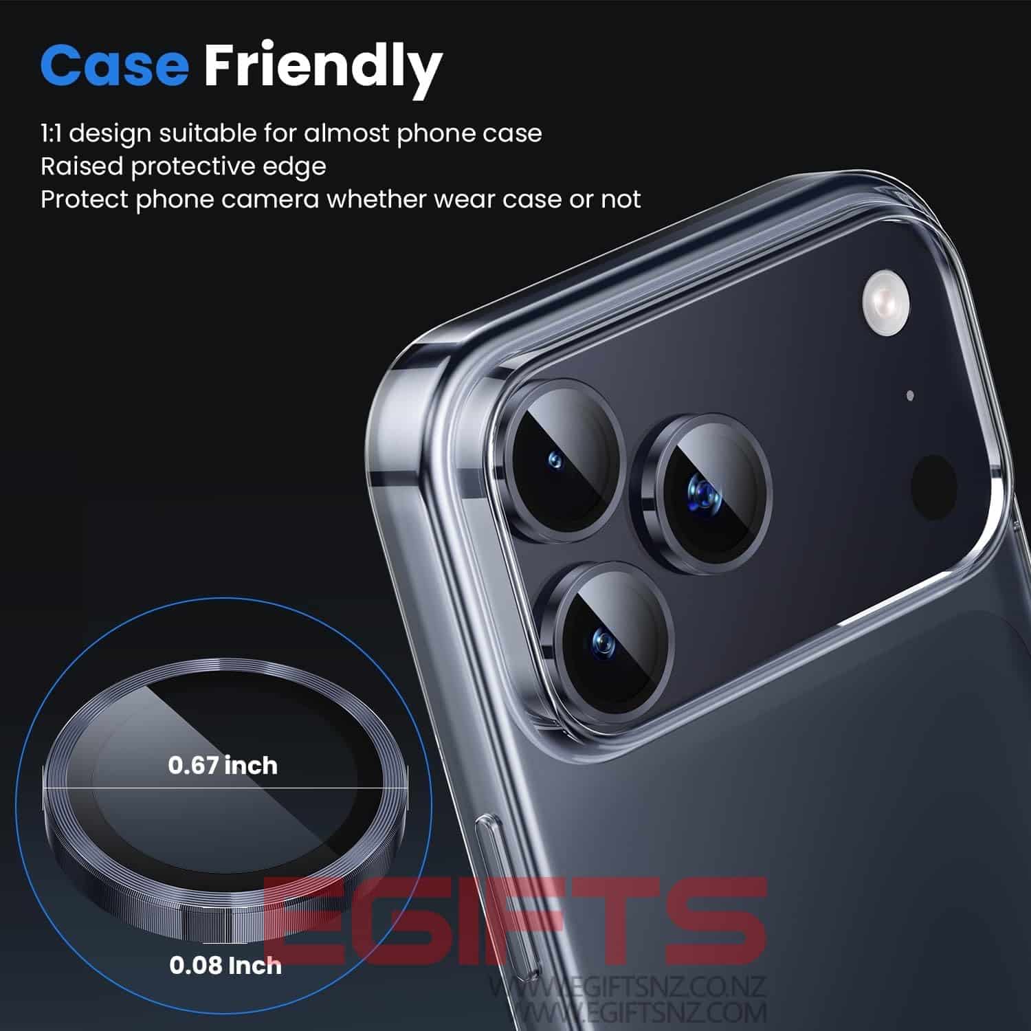 iPhone 17 Pro / 17 Pro Max Camera Lens Protectors - Image 4