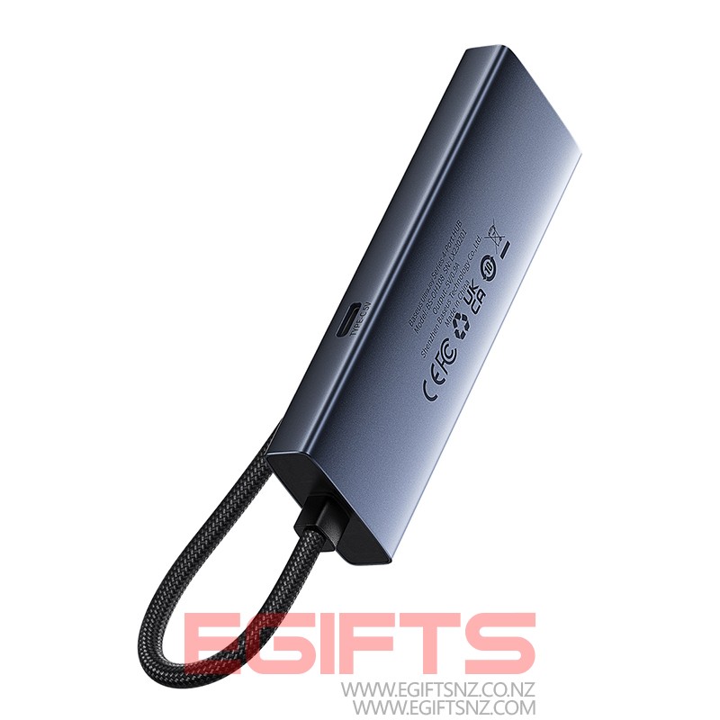 Baseus UltraJoy USB-C to 3x USB 3.0 Hub – RJ45 Internet - Image 3