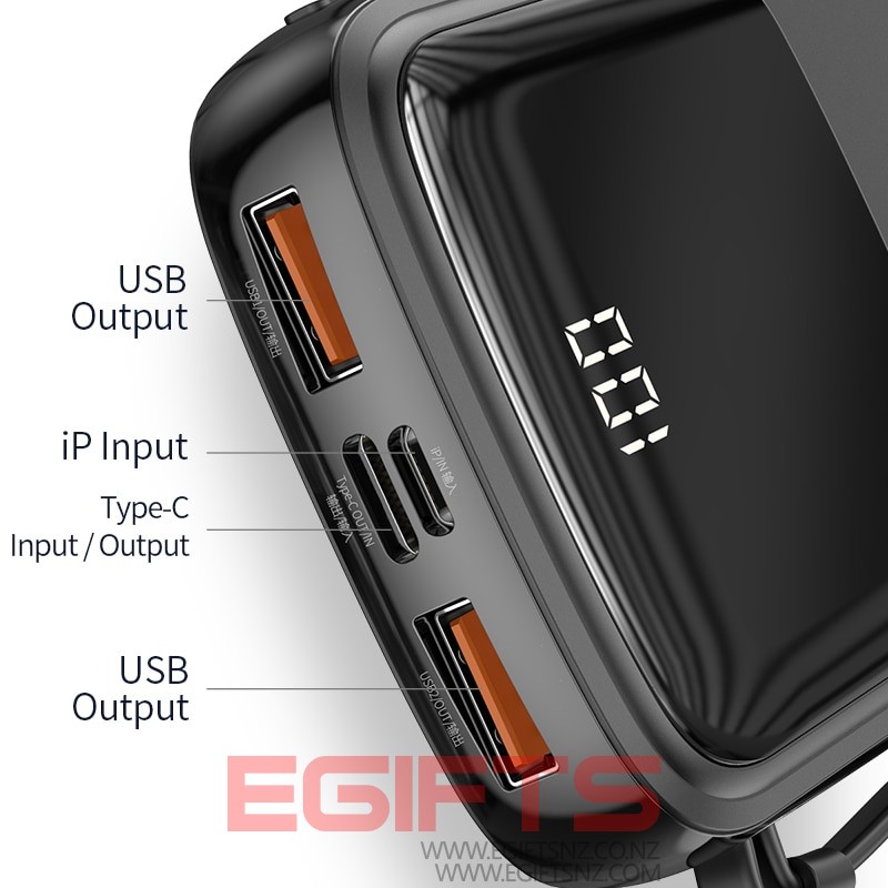 Baseus Power Bank 10000mah 15W Fast Charging With C Cable CCC - Image 6