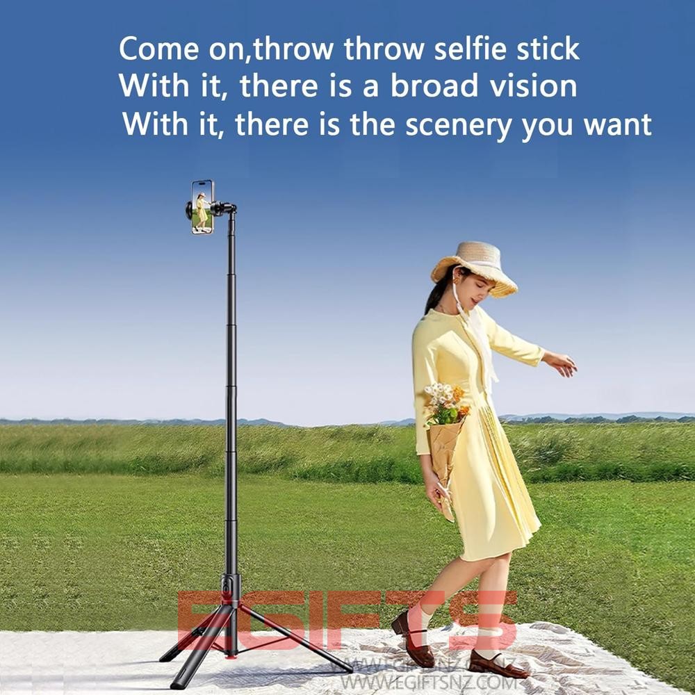 Compacted 70" Auto Pop up Phone Selfie Stick Tripod TT01 - Image 2