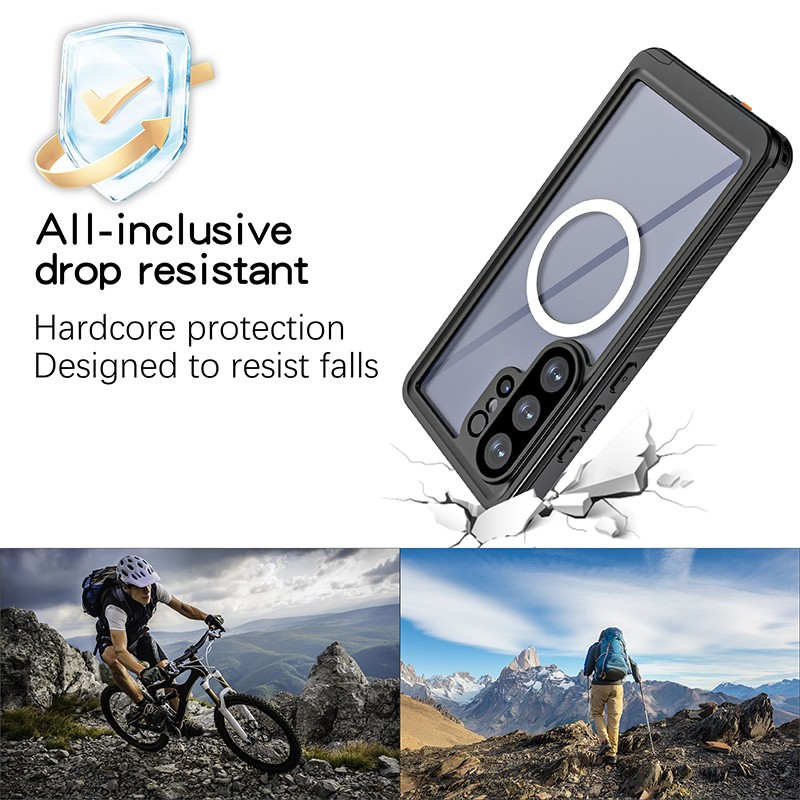 SAMSUNG S26 Ultra IP68 Waterproof Magsafe Tough Case - Image 9