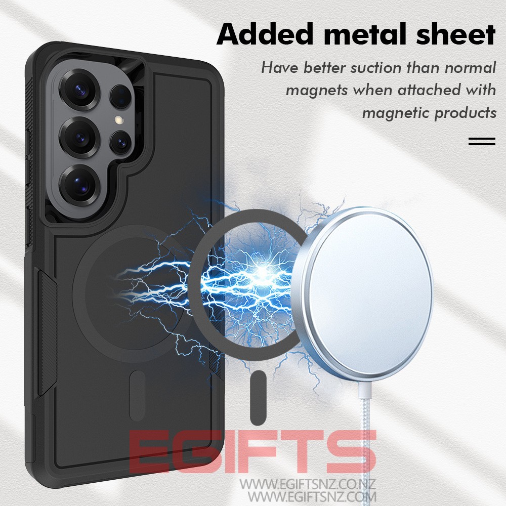 SAMSUNG S26 Ultra Magsafe Double Layers Tough Case - Image 10