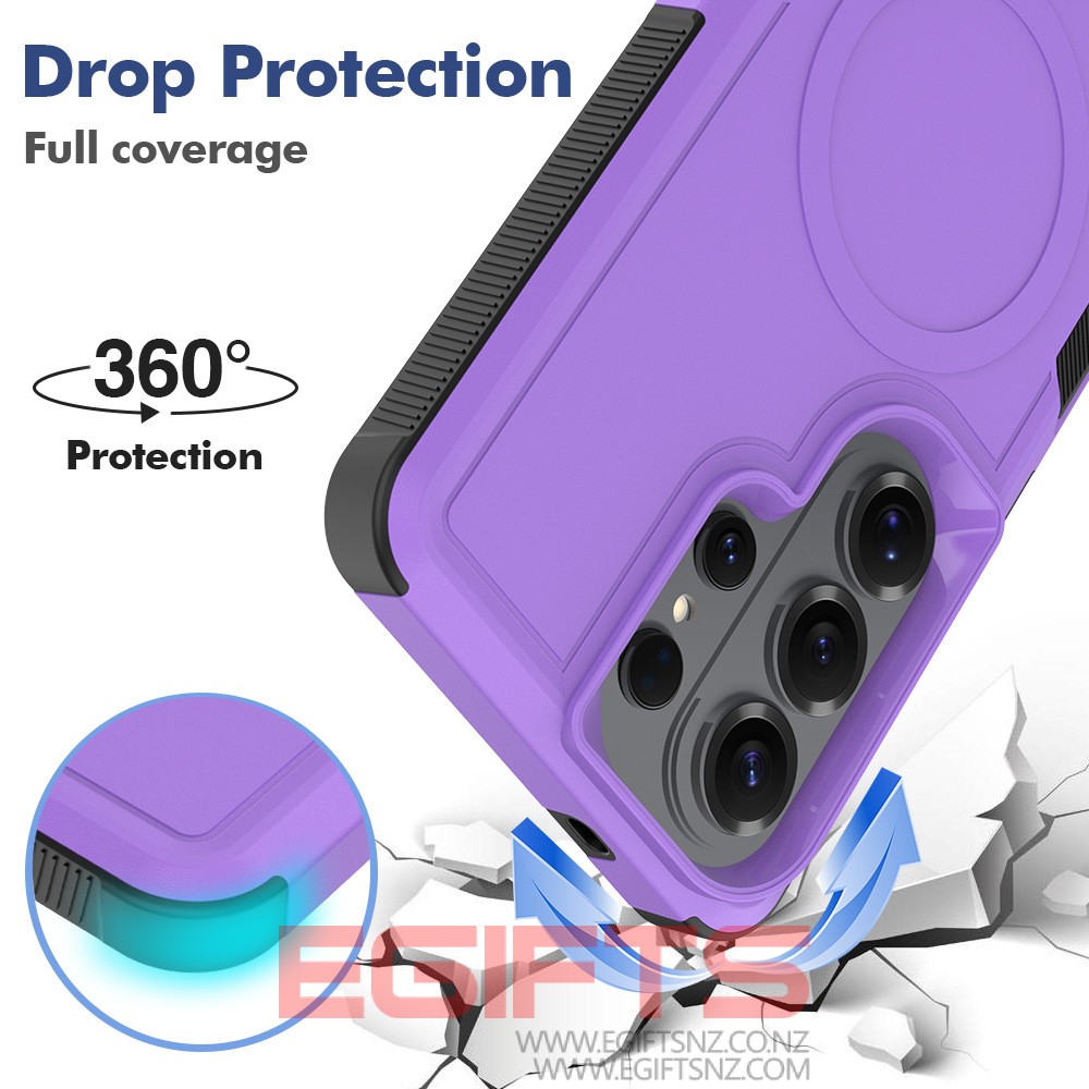 SAMSUNG S26 Ultra Magsafe Double Layers Tough Case - Image 4