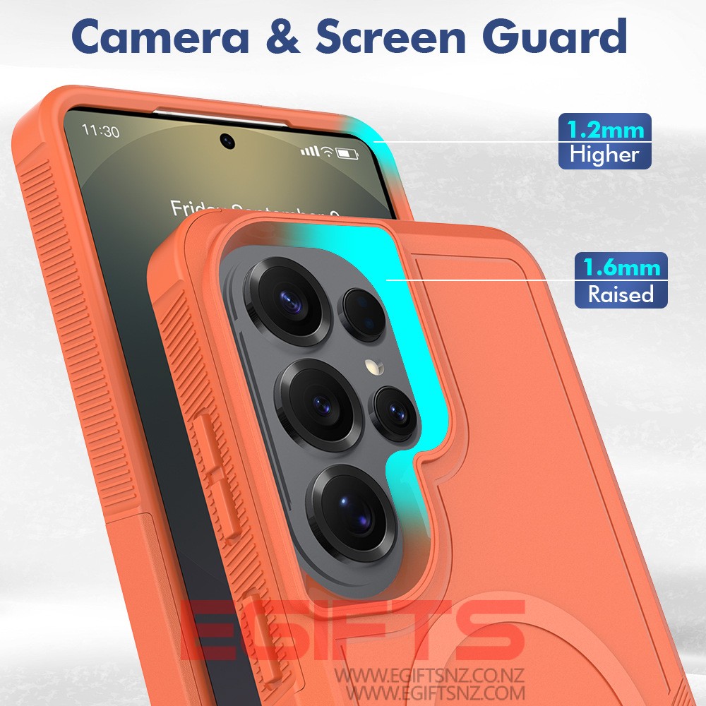 SAMSUNG S26 Ultra Magsafe Double Layers Tough Case - Image 5