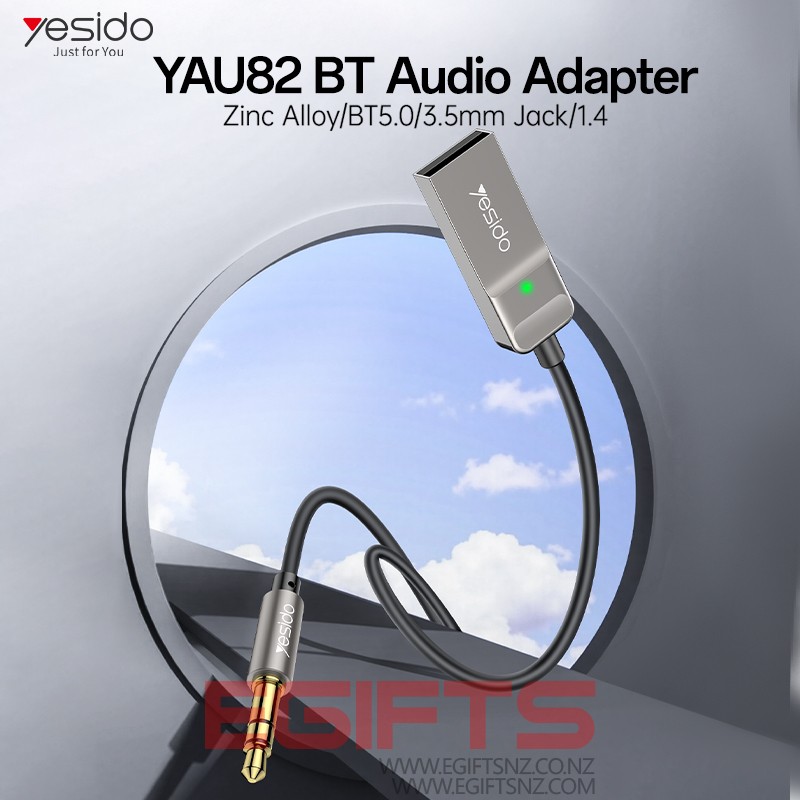 YESIDO AUX Bluetooth Audio Wireless Car Dongle yau82 - Image 3