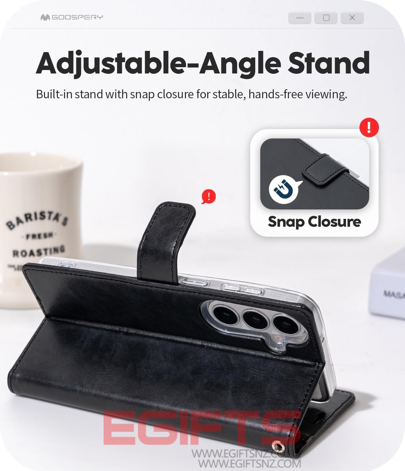 SAMSUNG S26 Mercury Goospery Mansoor Diary Wallet Case - Image 2