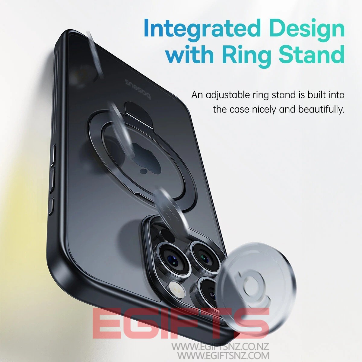 BASEUS iPhone 16 Pro Skyring Magsafe Case - Image 7