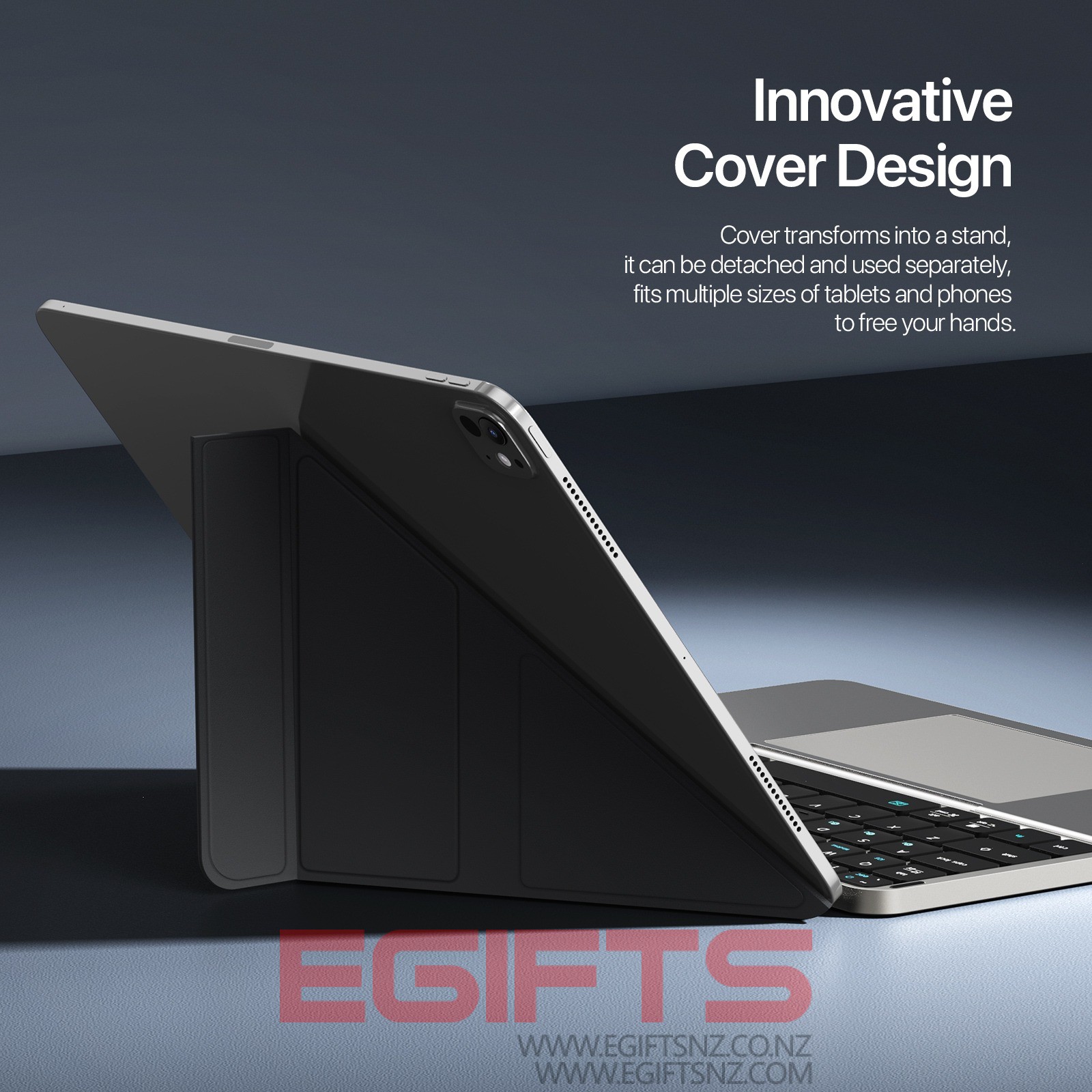 Bluetooth Wireless Foldable Touch Keyboard - Image 4