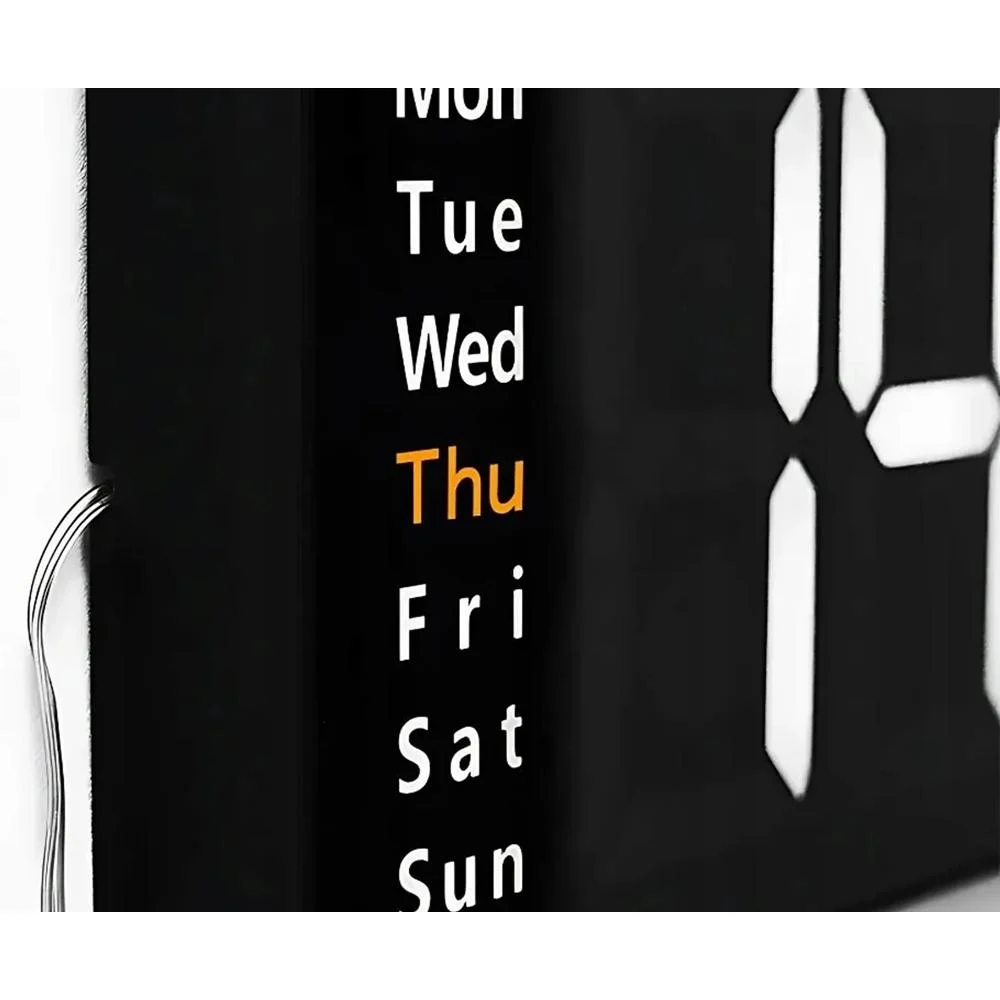 Large Digital Wall Clock with Remote Control 16 inches - Image 3