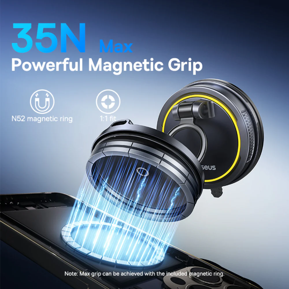 Baseus PrimeTrip VC2 Flex Pro Magnetic Car Charger - Image 2