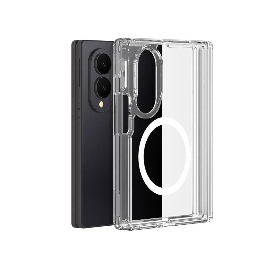Samsung Galaxy Z Fold 8 Tough Clear Shockproof Back Cover - Image 2