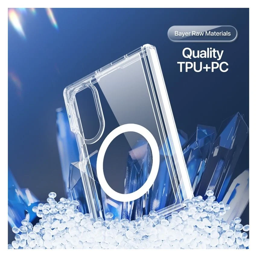 Samsung Galaxy Z Fold 8 Tough Clear Shockproof Back Cover - Image 8