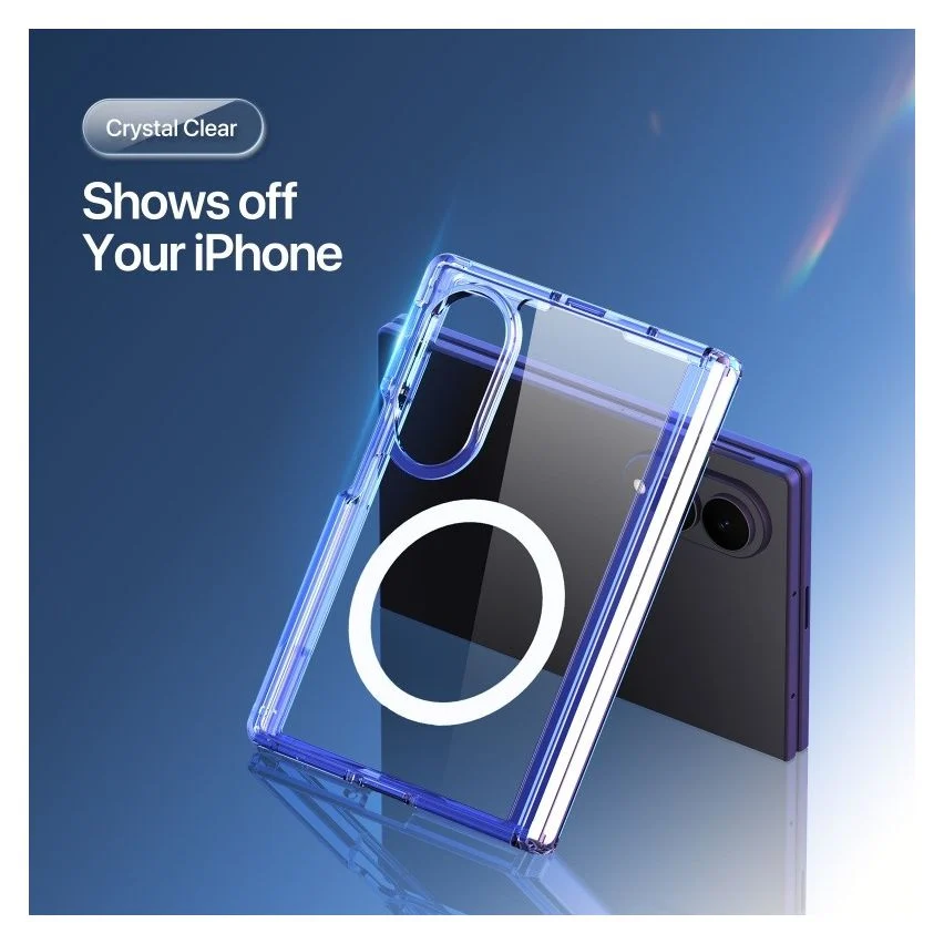 Samsung Galaxy Z Fold 8 Tough Clear Shockproof Back Cover - Image 6
