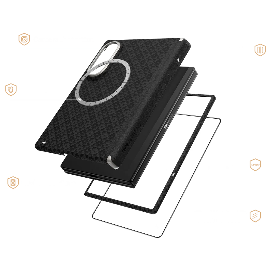 Benks Samsung Galaxy Z Fold 8 MagSafe Kevlar® ArmorGrid Air Case - Image 11