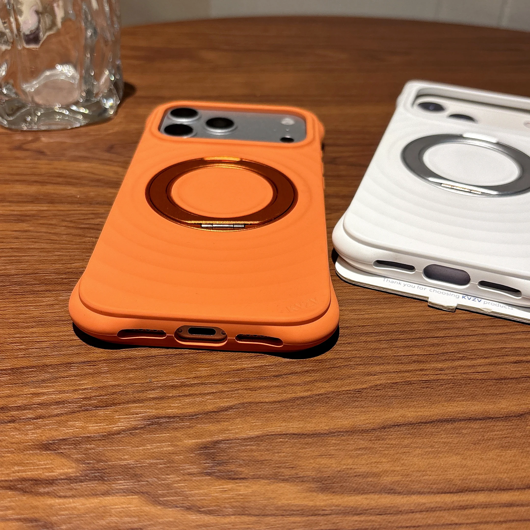 iPhone 17/18 Pro Max 360 Ring Liquid Sillcone Case - Image 6