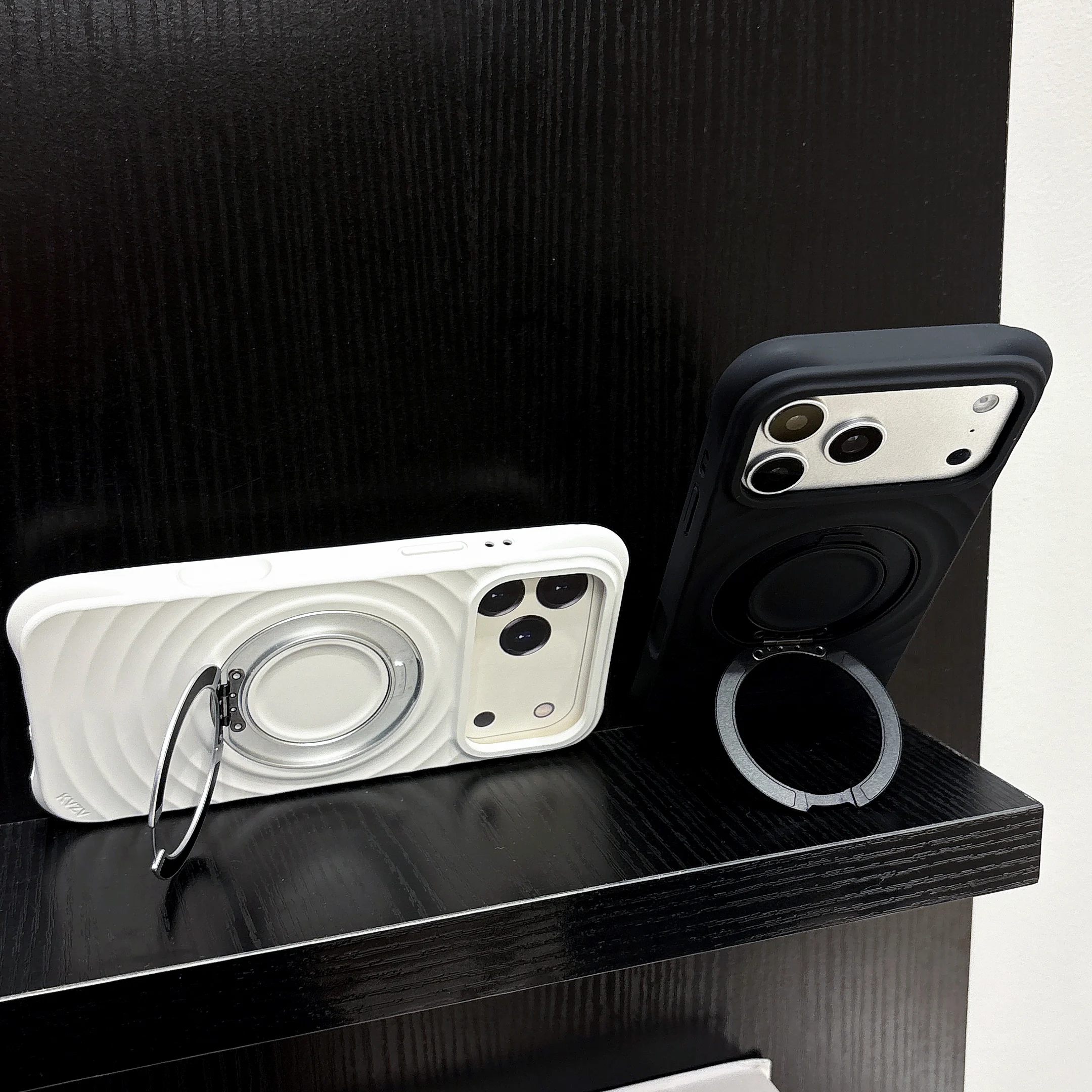 iPhone 17/18 Pro Max 360 Ring Liquid Sillcone Case - Image 8